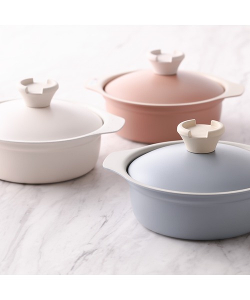 Francfranc（フランフラン）の「バイカラー 軽量クッキングポット 18cm アイボリー（鍋/フライパン・レディース・アイボリー・FREE）」の10枚目の写真