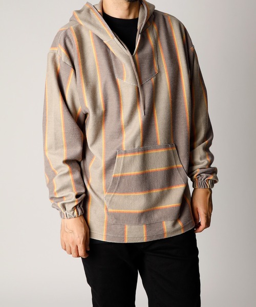 【セール】「INASTUDIOS SELECT」TC裏毛 メキシカンパーカー（パーカー）｜INASTUDIOS ZOO（イーナストゥディオスズー） 5,940円