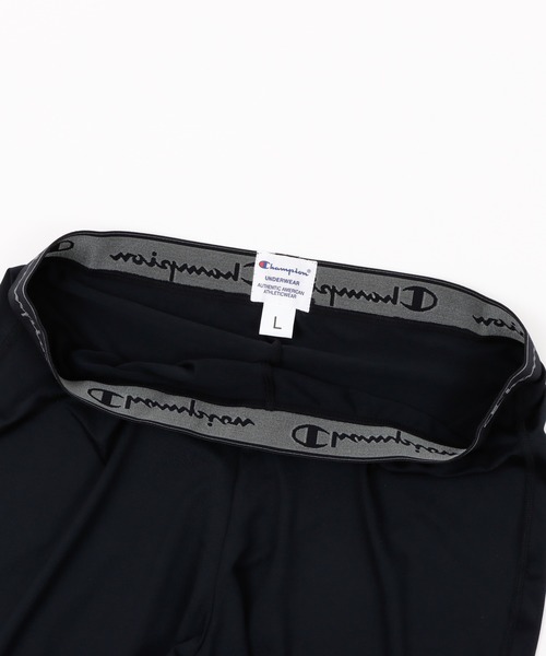 Champion（チャンピオン）の「【Champion/チャンピオン】メンズ ロングスパッツ（レギンス/スパッツ・メンズ・ブラック系その他7/ブラック×ゴールド・X-LARGE/LARGE/MEDIUM）」の4枚目の写真