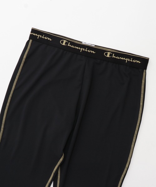 Champion（チャンピオン）の「【Champion/チャンピオン】メンズ ロングスパッツ（レギンス/スパッツ・メンズ・ブラック系その他7/ブラック×ゴールド・X-LARGE/LARGE/MEDIUM）」の9枚目の写真