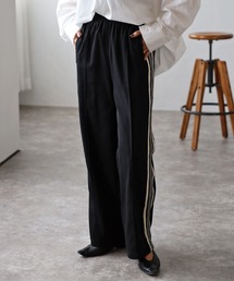 Bonjour Sagan | ツイルウエストゴムラインパンツ(その他パンツ)