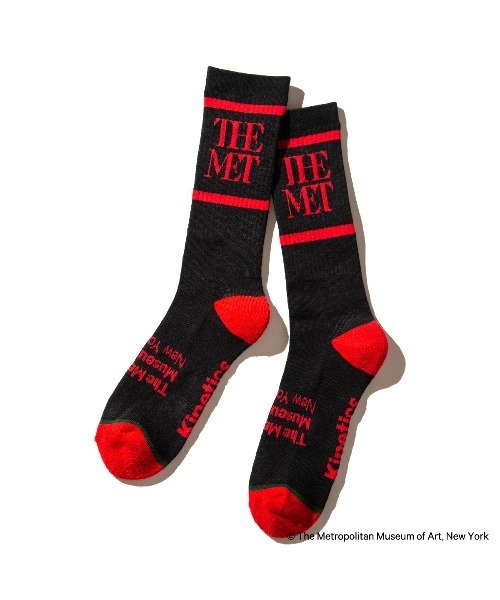 Kinetics(キネティクス)の「THE MET LOGO SOCKS for Kinetics CAN SET(メトロポリタンミュージアム ロゴ ソックス フォー キネティクス コラボ カンセット)(ソックス/靴下・メンズ・ブラック/ホワイト・FREE)」の7枚目の写真