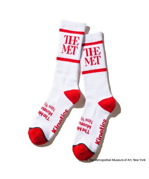 Kinetics(キネティクス)の「THE MET LOGO SOCKS for Kinetics CAN SET(メトロポリタンミュージアム ロゴ ソックス フォー キネティクス コラボ カンセット)(ソックス/靴下・メンズ・ブラック/ホワイト・FREE)」の12枚目の写真