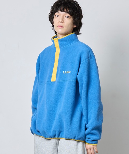 L.L.Bean（エルエルビーン）の「ビーンズ・クラシック・フリース・プルオーバー 米国フィット・レギュラー（その他トップス・メンズ・グリーン/レッド/ブラック/ネイビー/イエロー系/ヘザーグレー/ヘザーチャコール/ブルー・SMALL/MEDIUM/X-LARGE/LARGE/WOMENS S/WOMENS XS）」の15枚目の写真