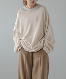 SUGAR BISKET | ドロップショルダーニット(ニット/セーター)