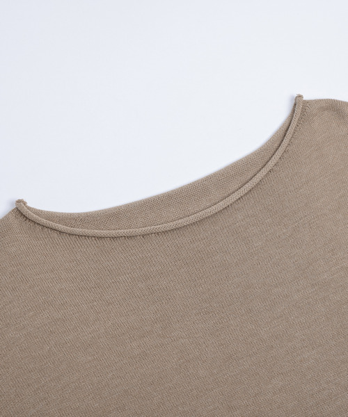 SUGAR BISKET（シュガービスケット）の「ドロップショルダーニット（ニット/セーター・レディース・ブラック/ベージュ/アイボリー/グレー・フリー）」の17枚目の写真