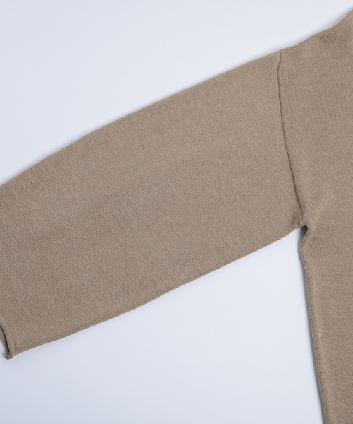 SUGAR BISKET（シュガービスケット）の「ドロップショルダーニット（ニット/セーター・レディース・ブラック/ベージュ/アイボリー/グレー・フリー）」の18枚目の写真