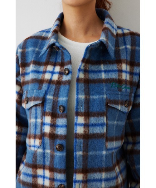 RODEO CROWNS WIDE BOWL（ロデオクラウンズワイドボウル）の「シャギーCPOルーズジャケット（その他アウター・レディース・ベージュ系その他/ブルー系その他/グリーン系その他・FREE）」の17枚目の写真