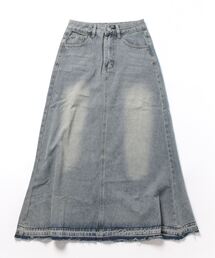 JUMELLE | wash denim skirt(デニムスカート)