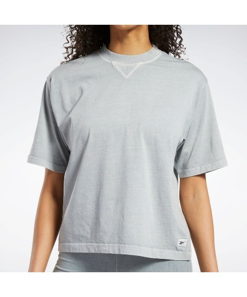 Reebok(リーボック)の「ボクシー Tシャツ / CL ND BOXY TEE(Tシャツ/カットソー・レディース・ライトグレー/カーキブラウン/ホワイト/ブラウン・SMALL/X-LARGE/LARGE/MEDIUM)」の11枚目の写真