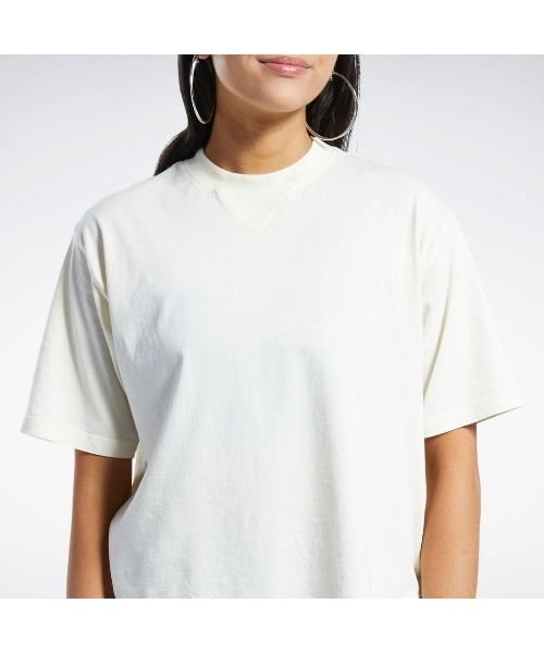 Reebok(リーボック)の「ボクシー Tシャツ / CL ND BOXY TEE(Tシャツ/カットソー・レディース・ライトグレー/カーキブラウン/ホワイト/ブラウン・SMALL/X-LARGE/LARGE/MEDIUM)」の22枚目の写真