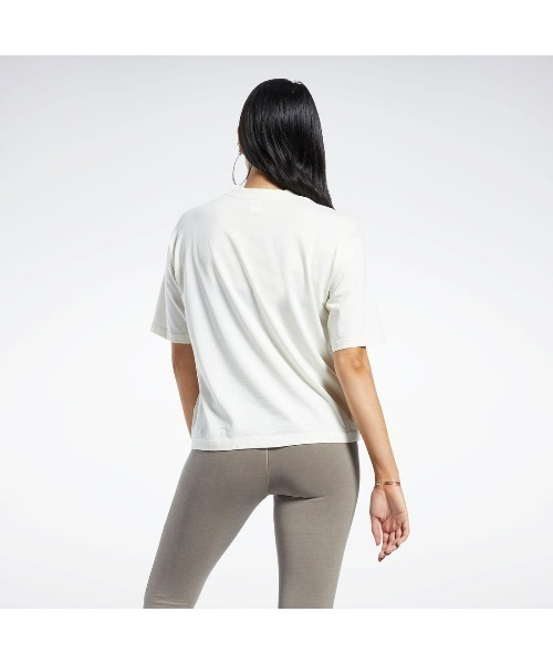 Reebok(リーボック)の「ボクシー Tシャツ / CL ND BOXY TEE(Tシャツ/カットソー・レディース・ライトグレー/カーキブラウン/ホワイト/ブラウン・SMALL/X-LARGE/LARGE/MEDIUM)」の20枚目の写真