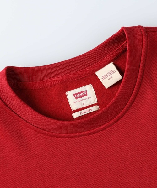 Levi's(リーバイス)の「【Levi's】クルースウェット(スウェット・メンズ・レッド・L/S/M)」の10枚目の写真