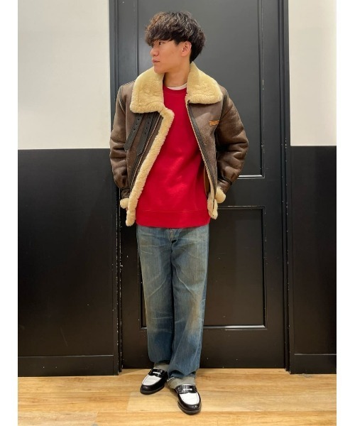 Levi's(リーバイス)の「【Levi's】クルースウェット(スウェット・メンズ・レッド・L/S/M)」の15枚目の写真