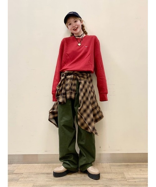 Levi's(リーバイス)の「【Levi's】クルースウェット(スウェット・メンズ・レッド・L/S/M)」の19枚目の写真