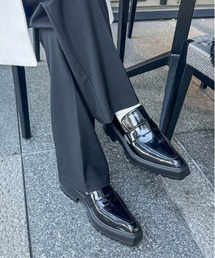 AMELY | エコファーローファー(ローファー)