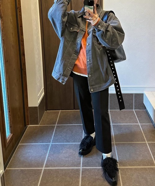AMELY(エミリー)の「エコファーローファー(ローファー・レディース・ホワイト系1/ブラック系1/ブラック系/ホワイト系2/ブラック系2・35/37/38/36/39/40)」の6枚目の写真