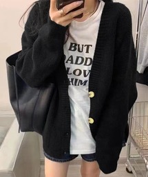 Miniministore（ミニミニストア）の「ニットカーディガン Vネック 中厚手秋冬（カーディガン/ボレロ）」