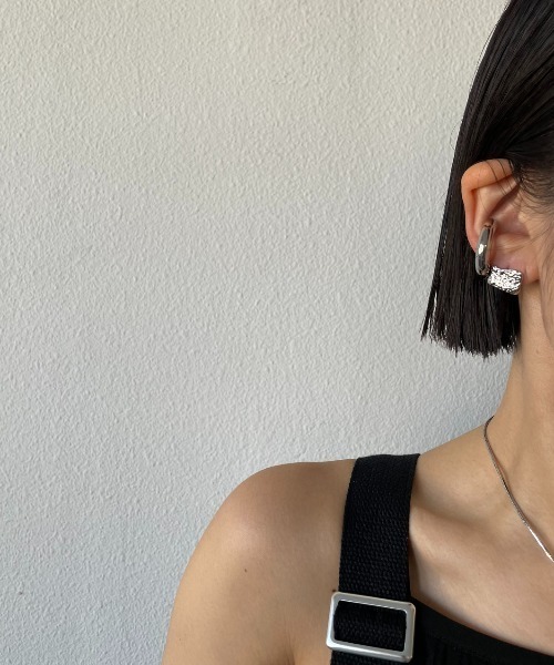 AIC.（エーアイシー）の「イレギュラープレートピアス（ピアス（両耳用）・レディース・シルバー/ゴールド・FREE）」の11枚目の写真