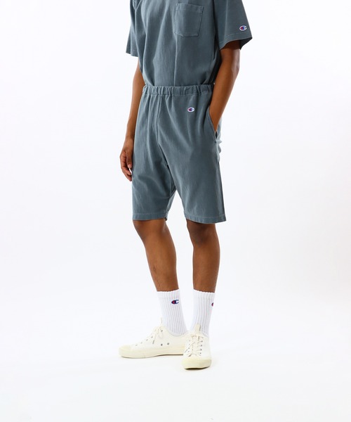 Champion（チャンピオン）の「【Champion/チャンピオン】メンズ リバースウィーブ(R) ショーツ（その他パンツ・メンズ・アーミー/グレー系その他/ベージュ系その他3・MEDIUM/SMALL/X-LARGE/LARGE）」の2枚目の写真