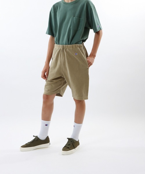 Champion（チャンピオン）の「【Champion/チャンピオン】メンズ リバースウィーブ(R) ショーツ（その他パンツ・メンズ・アーミー/グレー系その他/ベージュ系その他3・MEDIUM/SMALL/X-LARGE/LARGE）」の3枚目の写真
