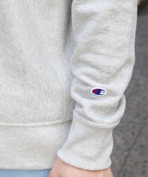 Champion(チャンピオン)の「◇CHAMPION*Mark McNairy*417別注 HOT DOG スウェット(スウェット・メンズ・ライトグレー/ネイビー・X-LARGE/MEDIUM/LARGE)」の5枚目の写真