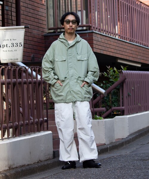 ARMY TWILL（アーミーツイル）の「【限定展開】【ARMY TWILL/アーミーツイル】Smock Parka ミリタリースモックパーカー（ブルゾン・メンズ・ライトカーキ/ホワイト・M/L）」の3枚目の写真