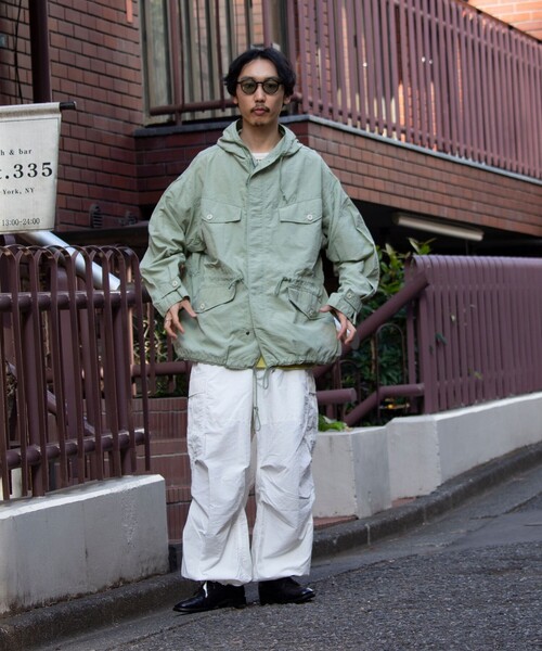 ARMY TWILL（アーミーツイル）の「【限定展開】【ARMY TWILL/アーミーツイル】Smock Parka ミリタリースモックパーカー（ブルゾン・メンズ・ライトカーキ/ホワイト・M/L）」の19枚目の写真