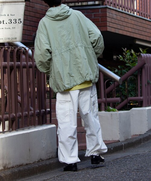 ARMY TWILL（アーミーツイル）の「【限定展開】【ARMY TWILL/アーミーツイル】Smock Parka ミリタリースモックパーカー（ブルゾン・メンズ・ライトカーキ/ホワイト・M/L）」の5枚目の写真
