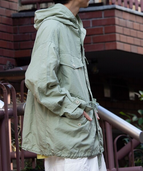 ARMY TWILL（アーミーツイル）の「【限定展開】【ARMY TWILL/アーミーツイル】Smock Parka ミリタリースモックパーカー（ブルゾン・メンズ・ライトカーキ/ホワイト・M/L）」の17枚目の写真
