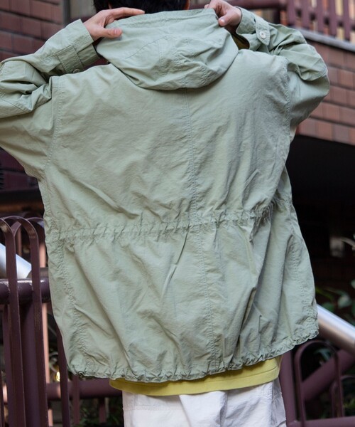 ARMY TWILL（アーミーツイル）の「【限定展開】【ARMY TWILL/アーミーツイル】Smock Parka ミリタリースモックパーカー（ブルゾン・メンズ・ライトカーキ/ホワイト・M/L）」の4枚目の写真