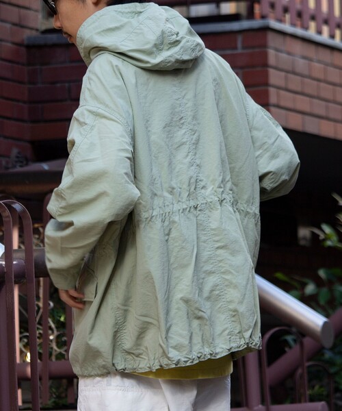 ARMY TWILL（アーミーツイル）の「【限定展開】【ARMY TWILL/アーミーツイル】Smock Parka ミリタリースモックパーカー（ブルゾン・メンズ・ライトカーキ/ホワイト・M/L）」の20枚目の写真