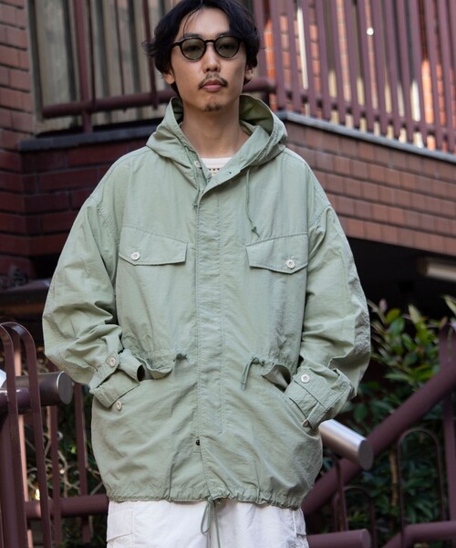 ARMY TWILL（アーミーツイル）の「【限定展開】【ARMY TWILL/アーミーツイル】Smock Parka ミリタリースモックパーカー（ブルゾン・メンズ・ライトカーキ/ホワイト・M/L）」の13枚目の写真