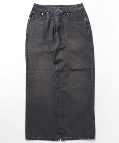 THISIS(ディスイズ)の「12oz デニム オーバーダイ バギーパンツ(デニムパンツ・メンズ・ブラック系その他/ブルー/ブラック/ブルー系その他・MEDIUM/X-LARGE/LARGE)」の8枚目の写真