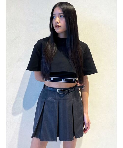 EMODA(エモダ)の「スウィッチングプリーツベルトスカート(スカート・レディース・ベージュ/ブラック/グレー・SMALL/MEDIUM)」の10枚目の写真