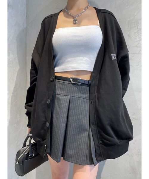 EMODA(エモダ)の「スウィッチングプリーツベルトスカート(スカート・レディース・ベージュ/ブラック/グレー・SMALL/MEDIUM)」の17枚目の写真