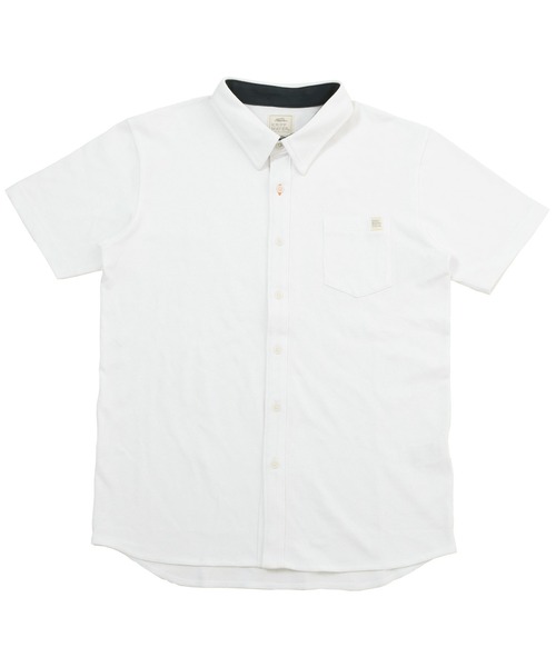 KRIFF MAYER(クリフメイヤー)の「フルオープンポロ(ポロシャツ・メンズ・ブラック/ミント/ブルー/ピンク/オフホワイト/グレー/ネイビー/ダークグリーン/ターコイズブルー・SMALL/MEDIUM/LARGE/X-LARGE)」の2枚目の写真