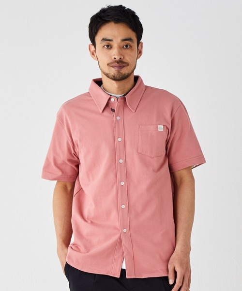 KRIFF MAYER(クリフメイヤー)の「フルオープンポロ(ポロシャツ・メンズ・ブラック/ミント/ブルー/ピンク/オフホワイト/グレー/ネイビー/ダークグリーン/ターコイズブルー・SMALL/MEDIUM/LARGE/X-LARGE)」の9枚目の写真