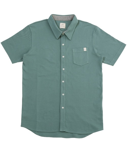 KRIFF MAYER(クリフメイヤー)の「フルオープンポロ(ポロシャツ・メンズ・ブラック/ミント/ブルー/ピンク/オフホワイト/グレー/ネイビー/ダークグリーン/ターコイズブルー・SMALL/MEDIUM/LARGE/X-LARGE)」の8枚目の写真