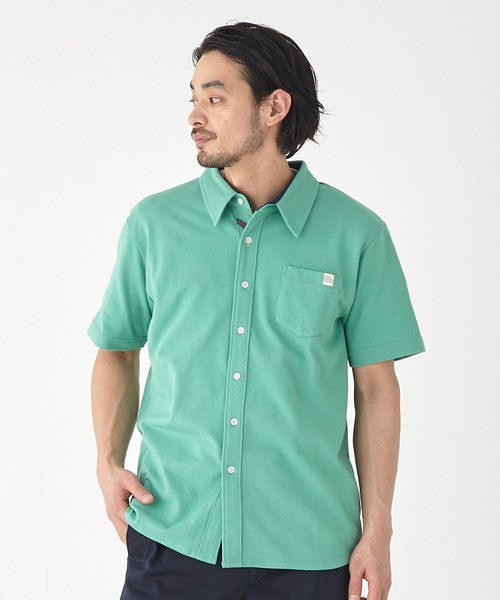 KRIFF MAYER(クリフメイヤー)の「フルオープンポロ(ポロシャツ・メンズ・ブラック/ミント/ブルー/ピンク/オフホワイト/グレー/ネイビー/ダークグリーン/ターコイズブルー・SMALL/MEDIUM/LARGE/X-LARGE)」の10枚目の写真