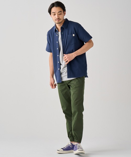 KRIFF MAYER(クリフメイヤー)の「フルオープンポロ(ポロシャツ・メンズ・ブラック/ミント/ブルー/ピンク/オフホワイト/グレー/ネイビー/ダークグリーン/ターコイズブルー・SMALL/MEDIUM/LARGE/X-LARGE)」の17枚目の写真