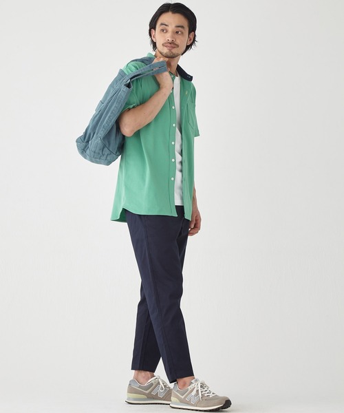 KRIFF MAYER(クリフメイヤー)の「フルオープンポロ(ポロシャツ・メンズ・ブラック/ミント/ブルー/ピンク/オフホワイト/グレー/ネイビー/ダークグリーン/ターコイズブルー・SMALL/MEDIUM/LARGE/X-LARGE)」の13枚目の写真