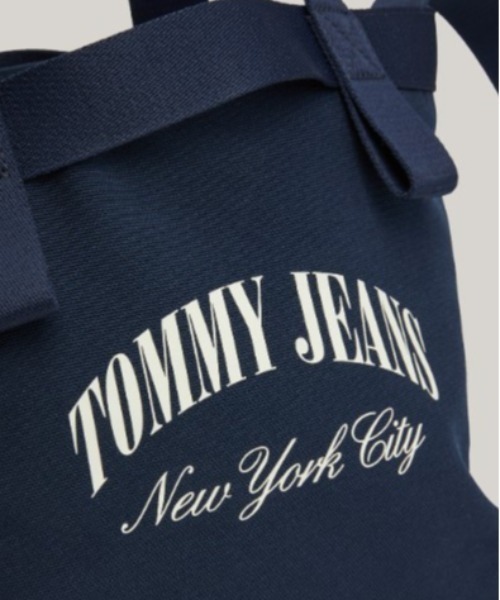 tommy jeans（トミー ジーンズ）の「ホットサマーミニトートバッグ（トートバッグ・レディース・オフホワイト/ネイビー・FREE）」の18枚目の写真