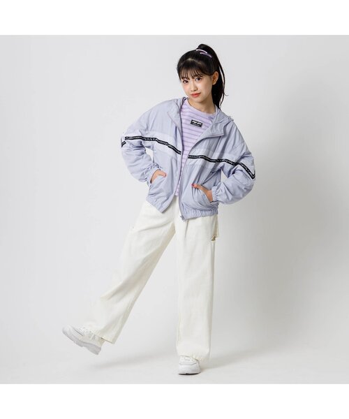 algy(アルジー)の「メッシュ切替ボーダーロンT(Tシャツ/カットソー・キッズ・ブルー/ラベンダー/ブラック・XXX-SMALL/XX-SMALL/X-SMALL/MEDIUM/SMALL)」の11枚目の写真