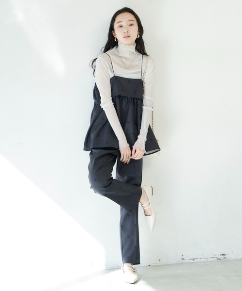 Shelly island（シェリーアイランド）の「ドットキャミソール