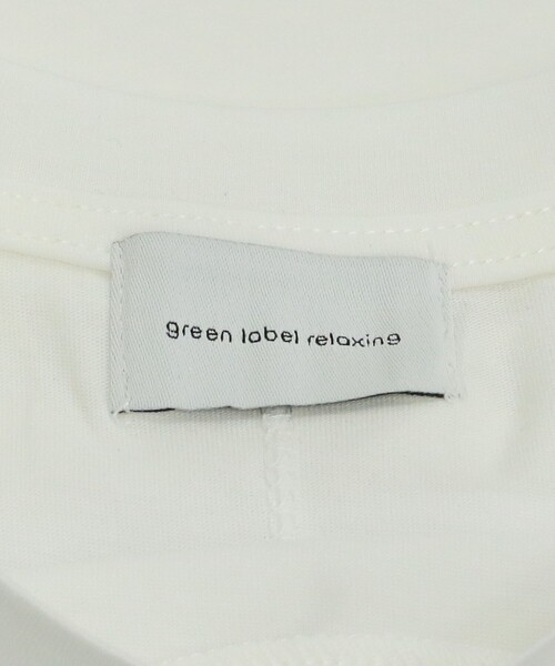green label relaxing(グリーンレーベルリラクシング)の「グロッシー フレンチスリーブ Tシャツ(Tシャツ/カットソー・レディース・ブラック/オフホワイト/オレンジ/その他1/コバルトブルー・40/38)」の22枚目の写真
