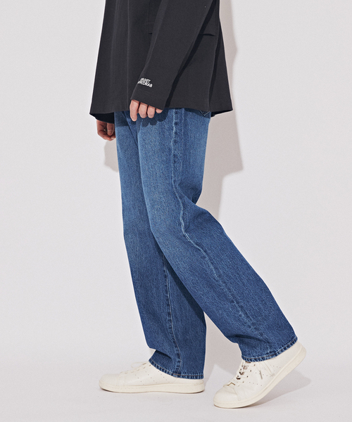 B.C STOCK(ベーセーストック)の「REGULAR STRAGHT デニム(デニムパンツ・メンズ・ブルー/ブルー系その他・LARGE/MEDIUM/SMALL)」の2枚目の写真