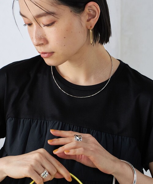 SHIPS(シップス)の「* ウェーブ チョーカー◇(ネックレス・レディース・ゴールド/シルバー・ONE SIZE)」の8枚目の写真