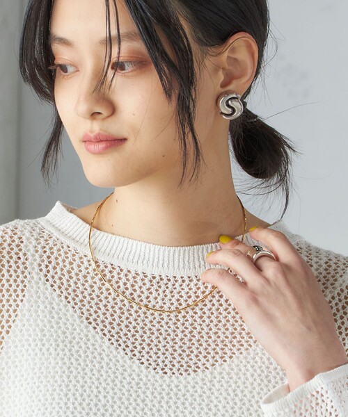 SHIPS(シップス)の「* ウェーブ チョーカー◇(ネックレス・レディース・ゴールド/シルバー・ONE SIZE)」の20枚目の写真