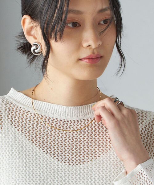 SHIPS(シップス)の「* ウェーブ チョーカー◇(ネックレス・レディース・ゴールド/シルバー・ONE SIZE)」の21枚目の写真